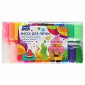  Пластилин супер лёгкий застывающий 24 цвета MAZARI, 13 гр, стеки 3 шт, M-4194-24 