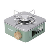  Плитка газовая ЕРМАК  походная, 2,8 кВт, 21,5х13,3х22,8 см 116-009 