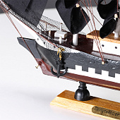  Сувенирная модель корабля «Пиратский. Аризона», 24?6?22 см, чёрные паруса 4415139 