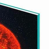  Картина стекло Солнце 40х50 