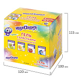 Гель с блестками Юнландия, 10,5 мл, цвета ассорти, в дисплее, 662252 Гель с блестками Юнландия, 10,5 мл, цвета ассорти, в дисплее, 662252