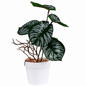  Искусственный цветок в горшке Филодендрон 7,5х20 см 9789751 