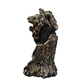  Подставка под бутылку Лев бронза, 14х19х24см 4941672 