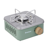  Плитка газовая ЕРМАК  походная, 2,8 кВт, 21,5х13,3х22,8 см 116-009 