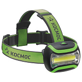  Фонарь LED налобный 3Вт КОБ Космос KOC-H3WCOBLED 
