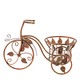  Подставка для цветов "Велосипед", L45 W20 H31 см  817001 