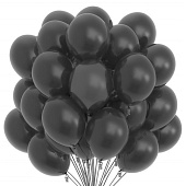  Набор воздушных шаров Графитовый 100 шт 10269837 
