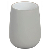  Стакан для зубных щёток керамика Soft серый B4333A-2G 