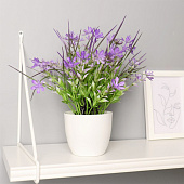  Искусственный цветок Цветник с осокой 9х23 см, микс  7081305 