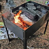 Мангал 350х250х350х0,5 мм сборный без шампуров BOYSCOUT 61231 Мангал 350х250х350х0,5 мм сборный без шампуров BOYSCOUT 61231