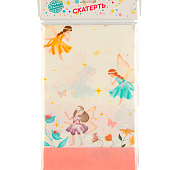  Скатерть одноразовая бумажная на стол «Фея», 120х180 см 