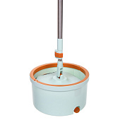  Набор для уборки Селфи"Идеальная уборка"(ведро с отжимом, швабра, две насадки) в цветной коробке 923-168 