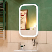  Зеркало с LED подсветкой Mini Led с сенсором 400х700 Континент 