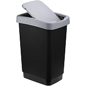  Контейнер для мусора 25,0л Твин Серый М2469 