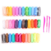  Пластилин супер лёгкий, прыгающий 36 цветов, 360 гр, 3 инструмента, 9670752 