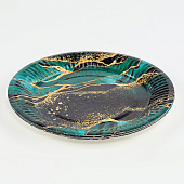 Набор бумажной посуды "Мрамор", на 6 персон, 6 стаканов, 6 тарелок, трубочки 10797813 Набор бумажной посуды "Мрамор", на 6 персон, 6 стаканов, 6 тарелок, трубочки 10797813