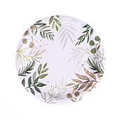 Набор бумажной посуды "Природа", 6 стаканов, 6 тарелок 6923714 Набор бумажной посуды "Природа", 6 стаканов, 6 тарелок 6923714