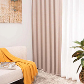  Портьера Сага 180х260 Кэмел /Легранд 