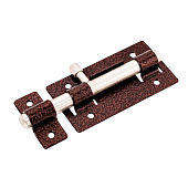 Засов дверной ЗД-01 медь Засов дверной ЗД-01 медь