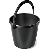  Ведро без крышки 10л Соло черное С462 