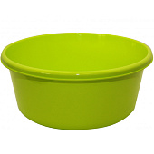  Таз 14л круглый Ярко-зеленый (5) М2514 