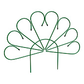  Заборчик садово-парковый, веерный, 0,7х0,9 м// Россия 65043 