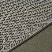  Покрытие противоскользящее "Зиг Заг"  0,9м х 15м х 5мм, серый 