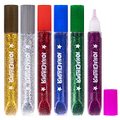 Гель с блестками Юнландия, 10,5 мл, цвета ассорти, в дисплее, 662252 Гель с блестками Юнландия, 10,5 мл, цвета ассорти, в дисплее, 662252