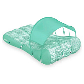  Матрас Bestway для плавания Comfy Chill Shaded Lounge 178x102см с солнцезащитным козырьком, ремкомплект арт.43729 Код272033 
