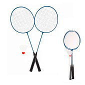  Игровой набор Бадминтон металлические ракетки 2шт+волан, 261-005 