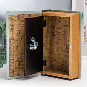  Сейф-книга дерево кожзам Корабль. Чудо. Девид Нельсон 21х13х5 см 5860292 