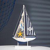  Корабль сувенирный Парусник, 30х18 см, 9912904 