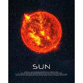  Картина стекло Солнце 40х50 