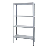  Стеллаж металлический 4 полки 200х100х40, нагрузка 150кг на полку 