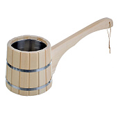  Ковш 1,2л с нерж.вставкой (липа) СК (МЧ-8) 