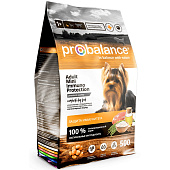  Сухой корм для собак ПРОБаланс Immuno миниатюрных 500г 