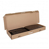  Подставка для обуви Альфа 33 с сиденьем и ящиком, коричневый ПДОА33СЯЧ 