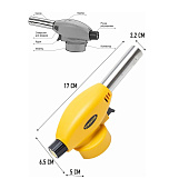  Горелка газовая  Forester Mobile туристическая пьезоэлементом с регулировкой пламени 