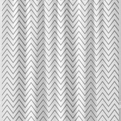  Штора для ванной Зигзаг 180х200 (ШхВ) ПВХ 12 колец серый 104206 Delphinium 