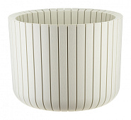 Кашпо "Шато" D380мм 29,0л Белый ротанг М3040 Кашпо "Шато" D380мм 29,0л Белый ротанг М3040