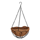  Кашпо подвесное, с кокосовой корзиной, д=25 см// Palisad 69001 