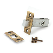  Задвижка дверная Апекс L-0126-AB, бронза 