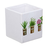  Кашпо Цветы 0,8л 10х9см, керамика INBLOOM 164-358 