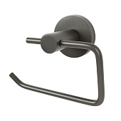  Держатель для туалетной бумаги настенный открытый графит 21586-1 Zenfort 
