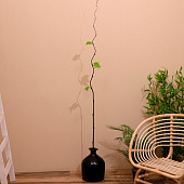  Интерьерный декор из бамбука, листья пластик 200 см зелёный   7779965 