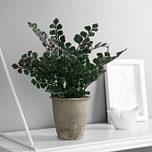  Искусственный цветок в горшке Скумпия экстра, 24х8,5 см, микс, 10463224 