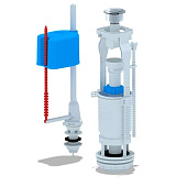  Арматура для бачка кноп 1 режим нижн подвод WC6550M Ани-Пласт 