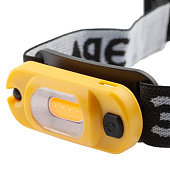  Фонарь налобный аккумуляторный  GA-801, мощный,  яркий, 4режима ЭРА 