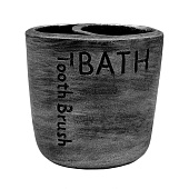  Стакан для зубных щеток Галактика черный 106325 Delphinium 