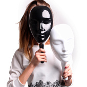  Игра "Мафия. Набор подарочный в коробке" (20 карт, 10 пластиковых масок) 